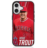 mike trout baseball X01213 iPhone 16 Case