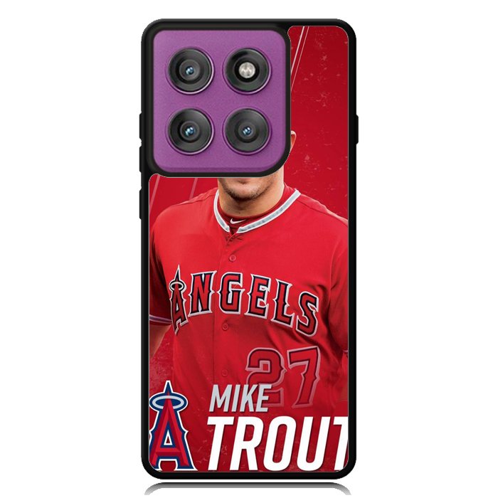 mike trout baseball X01213 Motorola Moto Edge 2025 | Moto Edge 60 Fusion | Moto Edge 60 Pro Case