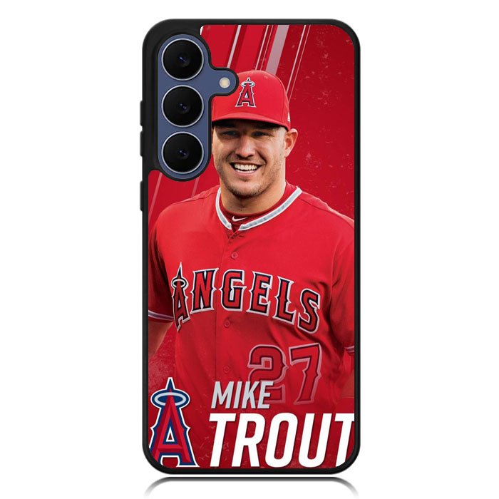 mike trout baseball X01213 Samsung Galaxy S25 FE Case