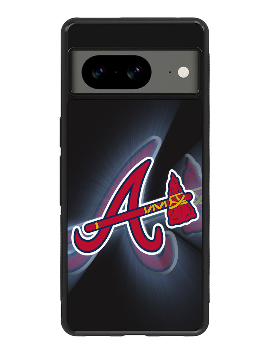 atlanta braves logo 1st Google Pixel 8a Case