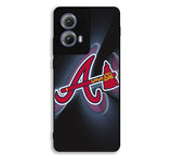 atlanta braves logo 1st Motorola Moto Edge 2024 Case FE4666