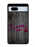 atlanta braves wood Google Pixel 7A Case