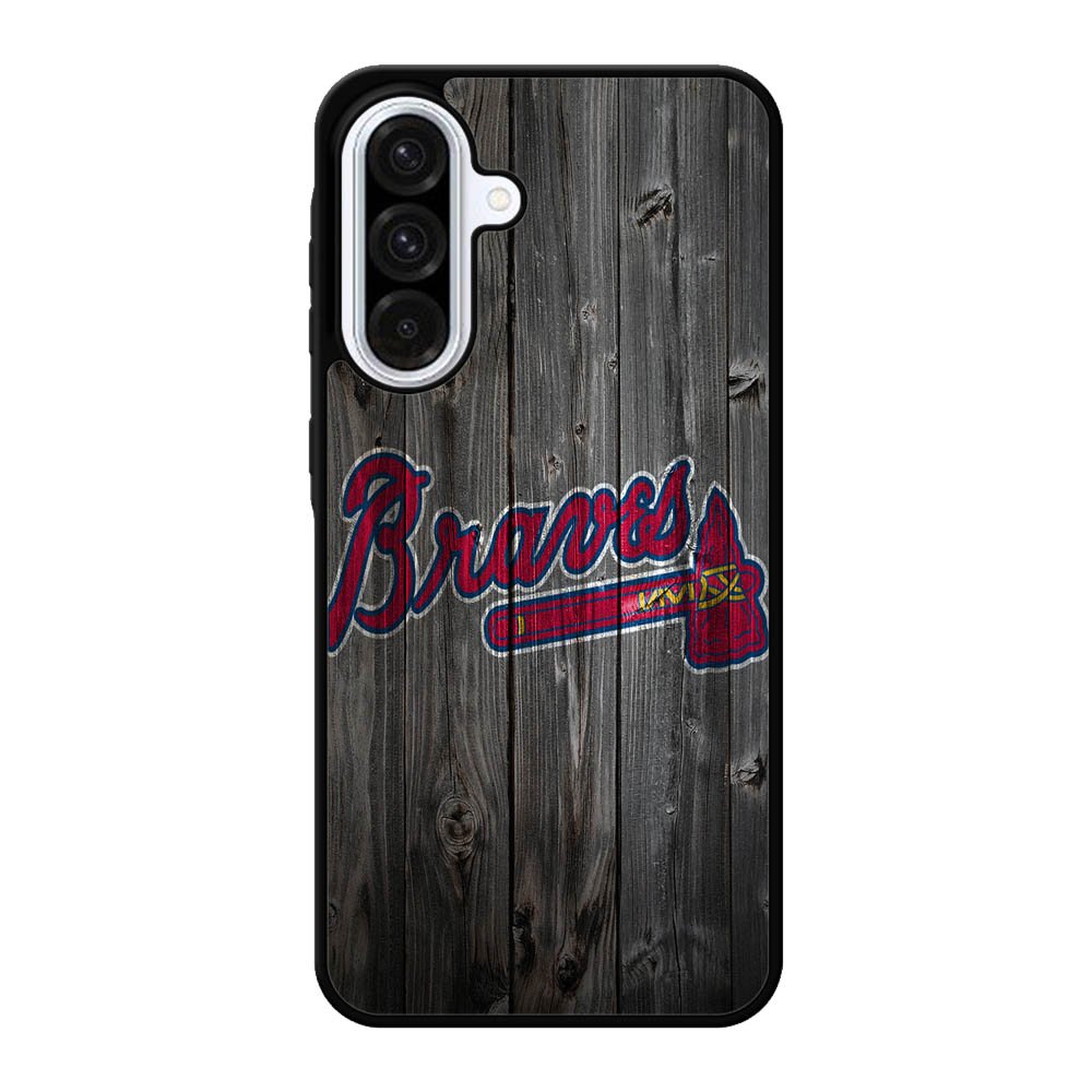 atlanta braves wood Samsung Galaxy A56 Case FE2481