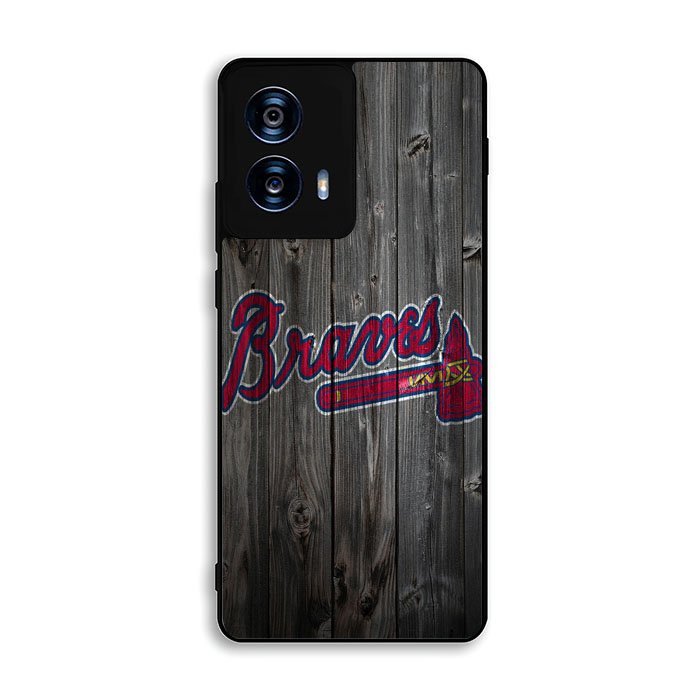atlanta braves wood Motorola Moto G Power 5G 2024 Case FE7991