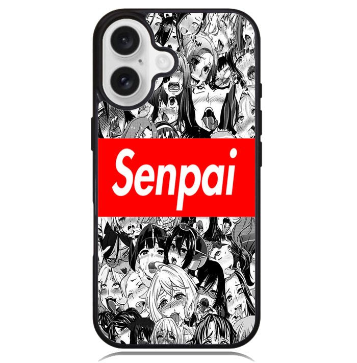 AHEGAO SENPAI X01262 iPhone 16 Plus Case