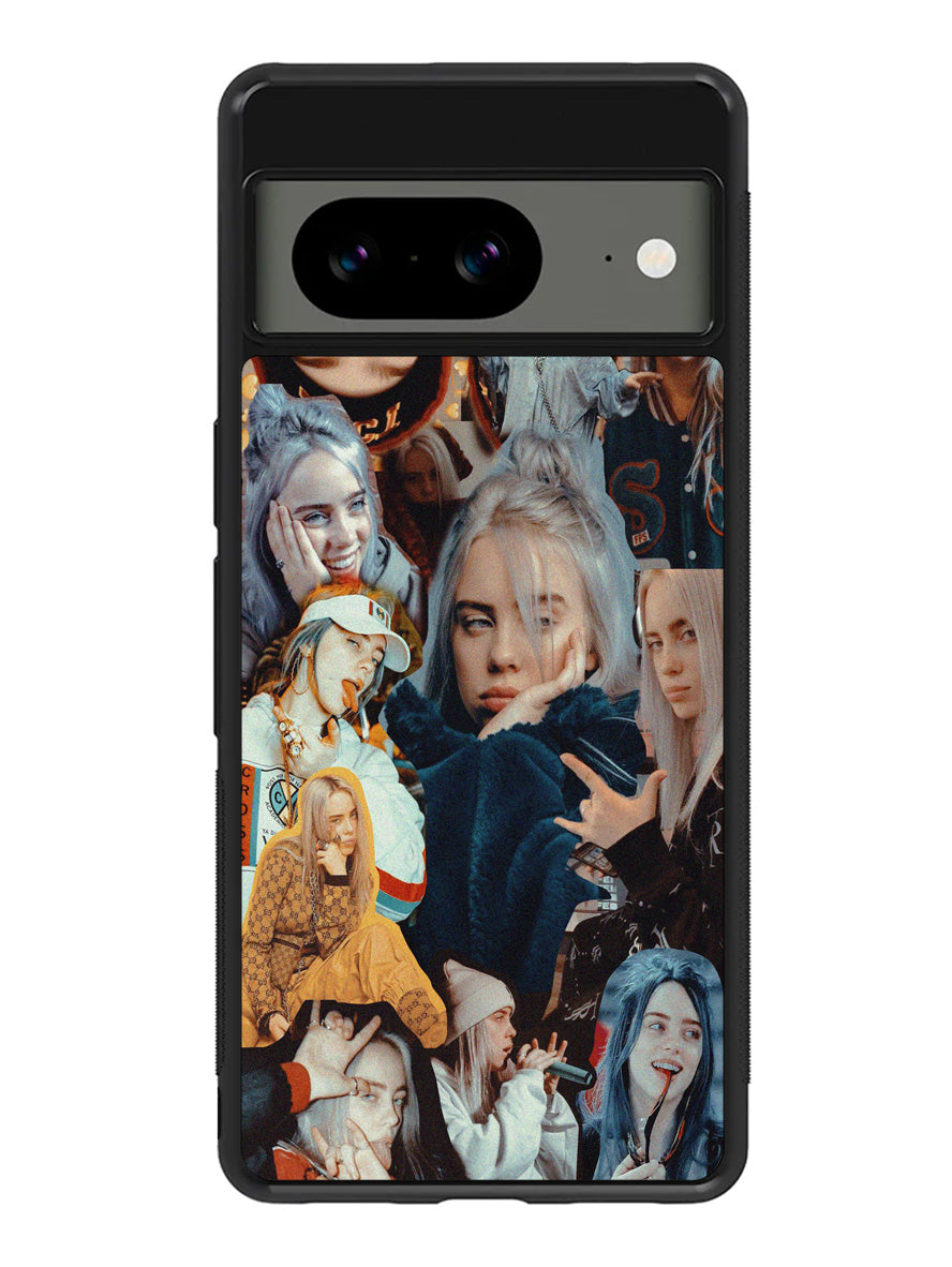 BILLIE EILISH SINGER COLLAGE Google Pixel 8a Case
