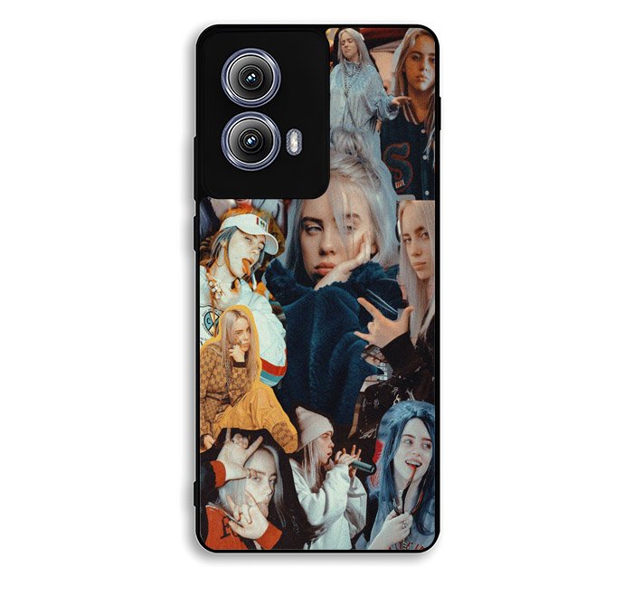 BILLIE EILISH SINGER COLLAGE Motorola Moto Edge 2024 Case FE5330