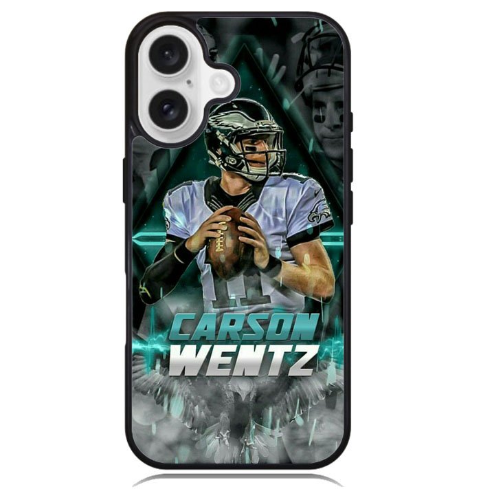carson wentz philadelphia eagles X01343 iPhone 16 Case