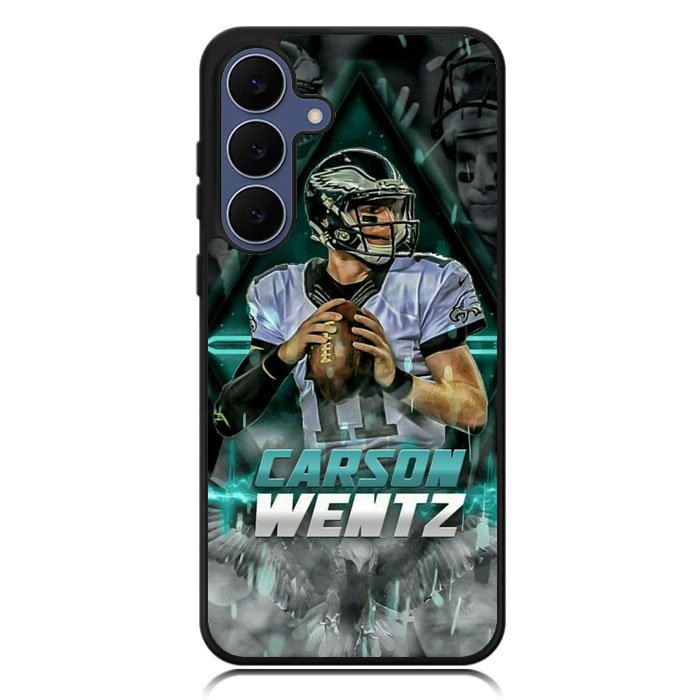 carson wentz philadelphia eagles X01343 Samsung Galaxy S25 FE Case