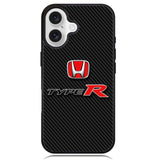 honda type r Logo X01354 iPhone 16 Plus Case
