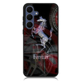 ferrari car Logo X01362 Samsung Galaxy S25 FE Case