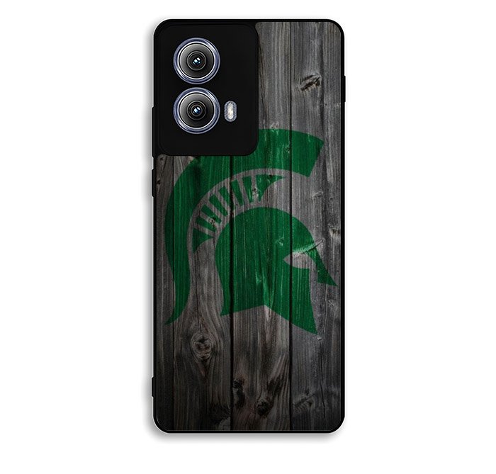 michigan state logo Motorola Moto Edge 2024 Case FE3923
