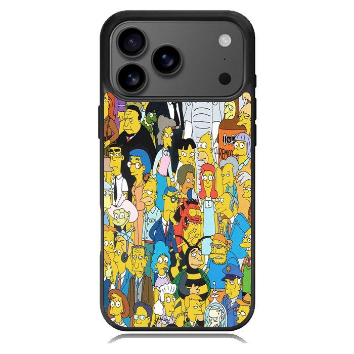 The Simpsons Characters X01580 iPhone 17 Pro Case