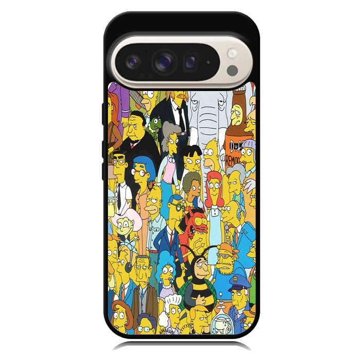 The Simpsons Characters X01580 Google Pixel 9 Pro XL Case