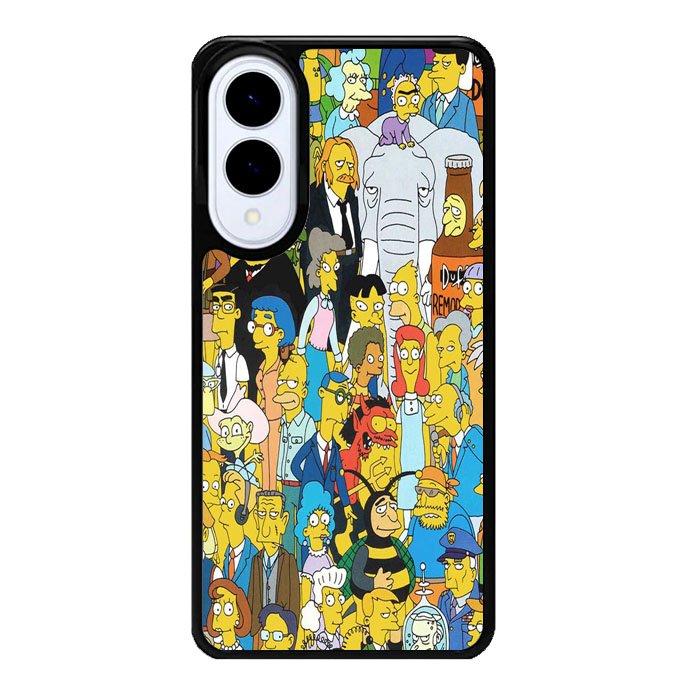 The Simpsons Characters X01580 Samsung Galaxy S25 Edge Case