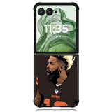 Odell Beckham Jr X01567 Motorola Moto Razr+ Plus 2024/2025 Case, Motorola Razr 50 Ultra/50s Ultra Case