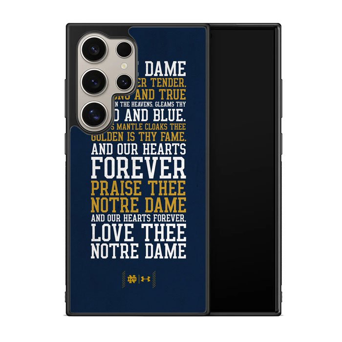 Notre Dame Football X02250 Samsung Galaxy S25 Ultra 5G Case