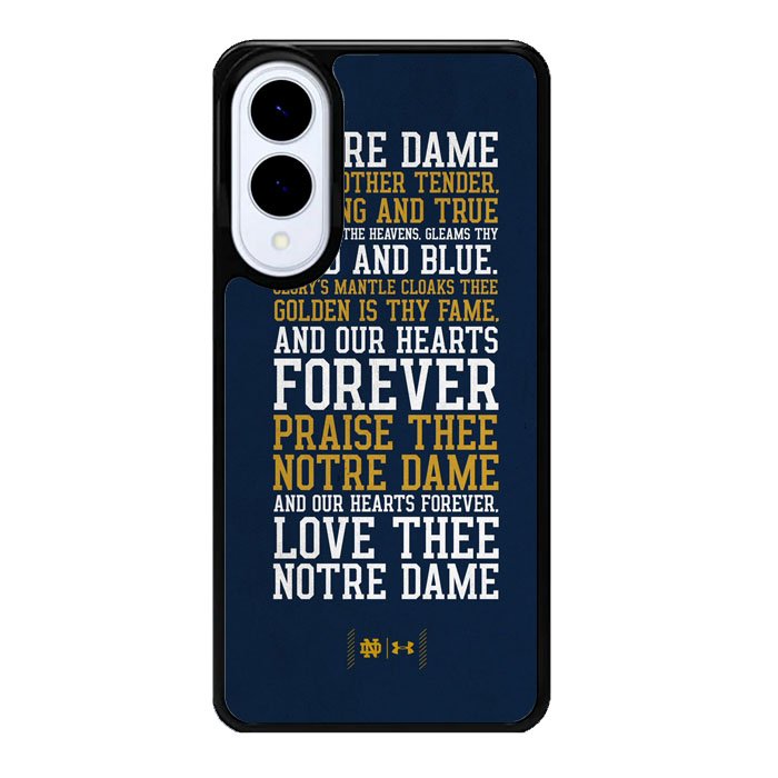 Notre Dame Football X02250 Samsung Galaxy S25 Edge Case