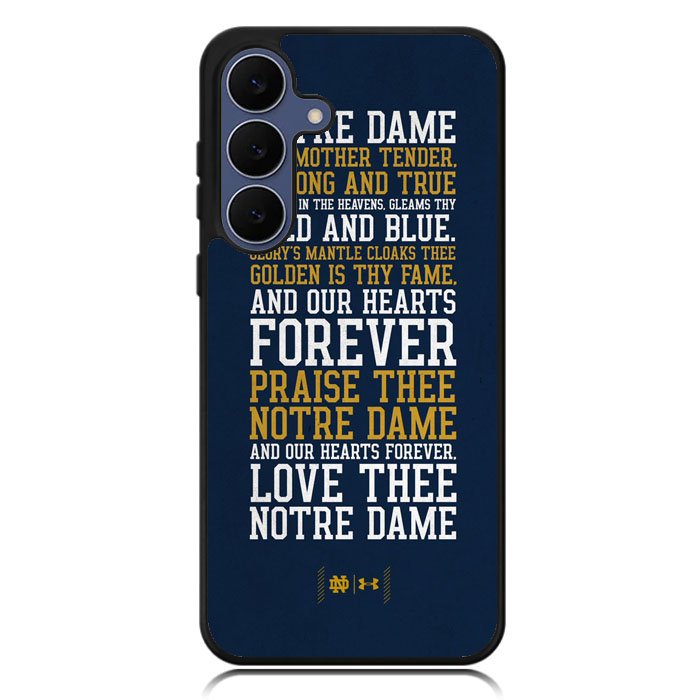 Notre Dame Football X02250 Samsung Galaxy S25 FE Case