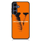 vlone Logo Wallpaper X02240 Samsung Galaxy S25 FE Case