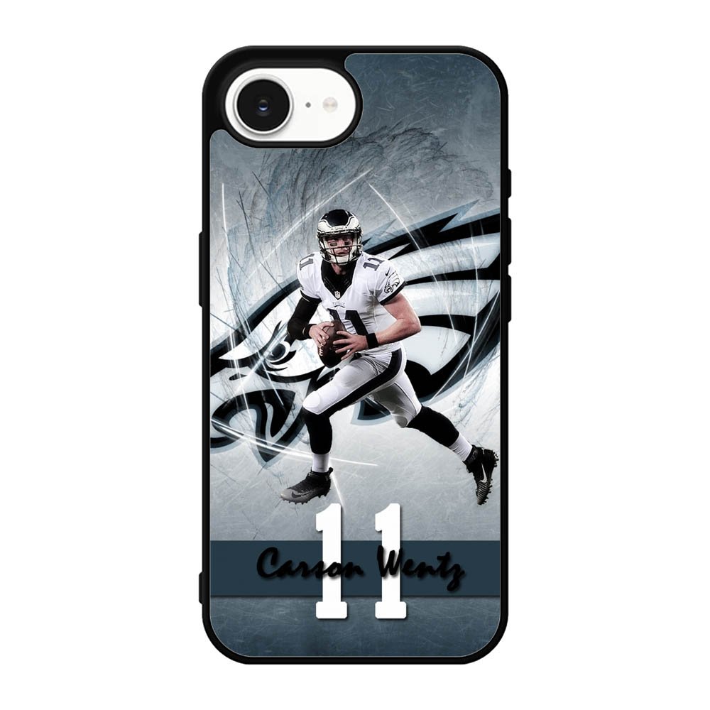 carson wentz 11 X02236 iPhone 17e Case