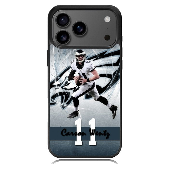 carson wentz 11 X02236 iPhone 17 Pro Case