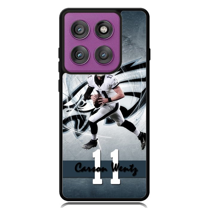 carson wentz 11 X02236 Motorola Moto Edge 2025 | Moto Edge 60 Fusion | Moto Edge 60 Pro Case