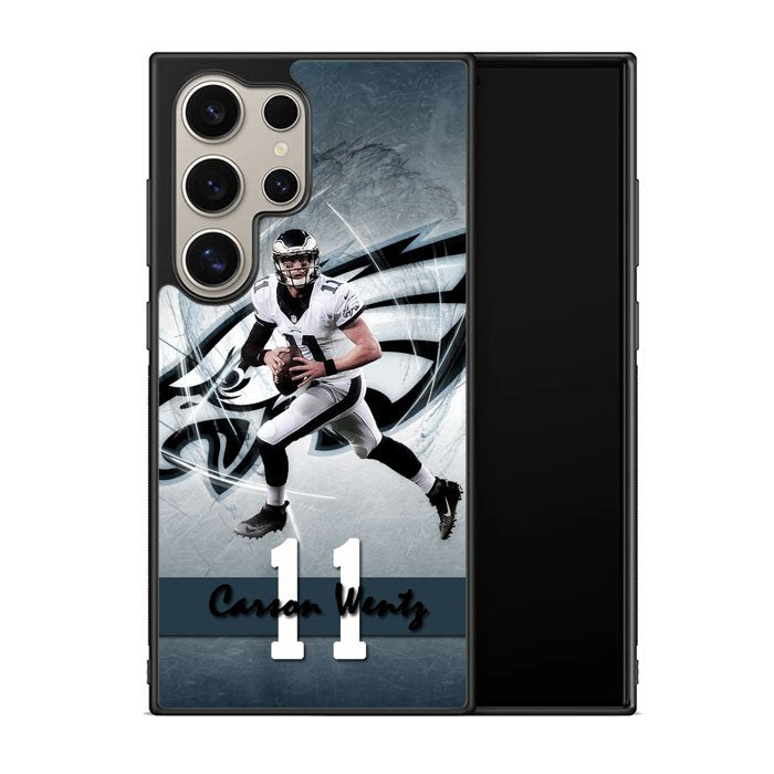 carson wentz 11 X02236 Samsung Galaxy S25 Ultra 5G Case