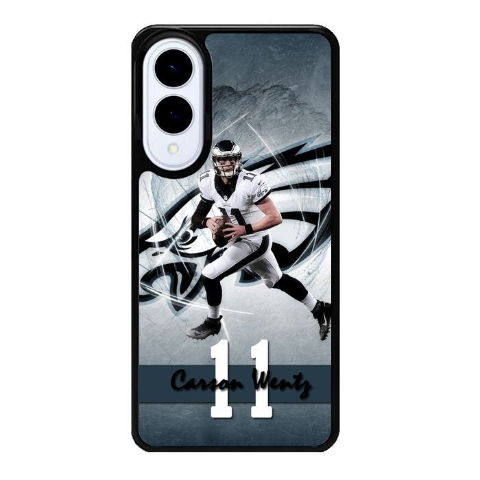 carson wentz 11 X02236 Samsung Galaxy S25 Edge Case
