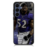 ray lewis X02228 Samsung Galaxy S25 FE Case