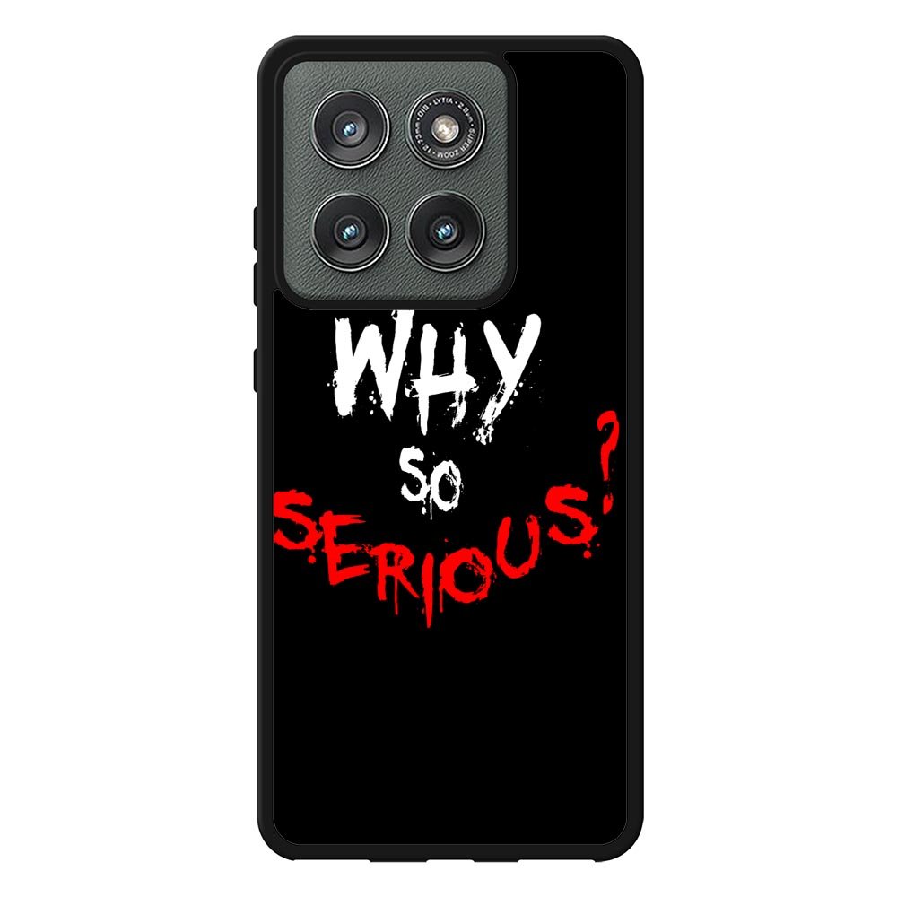 why so serious X02224 Motorola Moto Edge 2025 Case