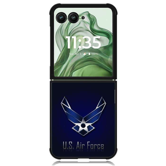 us air force X02207 Motorola Moto Razr+ Plus 2024/2025 Case, Motorola Razr 50 Ultra/50s Ultra Case