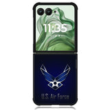 us air force X02207 Motorola Moto Razr+ Plus 2024/2025 Case, Motorola Razr 50 Ultra/50s Ultra Case