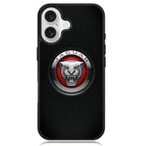jaguar metal Logo X02204 iPhone 16 Case