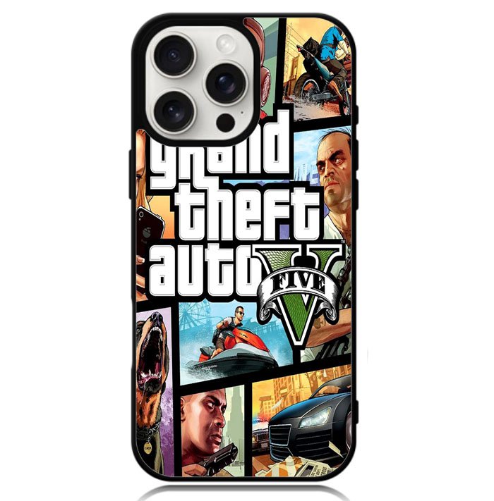 gta 5 grand theft auto X02203 iPhone 16 Pro Max Case