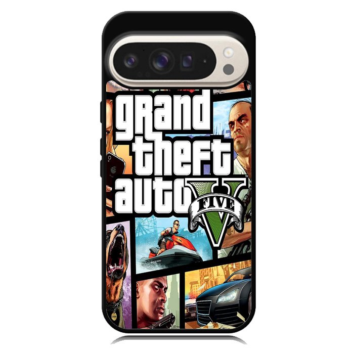 gta 5 grand theft auto X02203 Google Pixel 9 | Google Pixel 9 Pro Case
