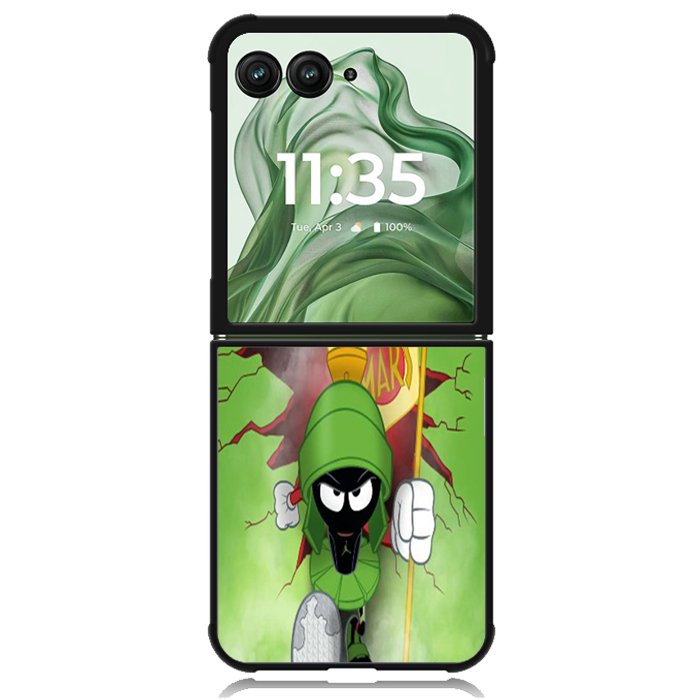 marvin the martian 2 X02196 Motorola Moto Razr+ Plus 2024/2025 Case, Motorola Razr 50 Ultra/50s Ultra Case