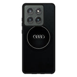 audi black X02187 Motorola Moto Edge 2025 Case