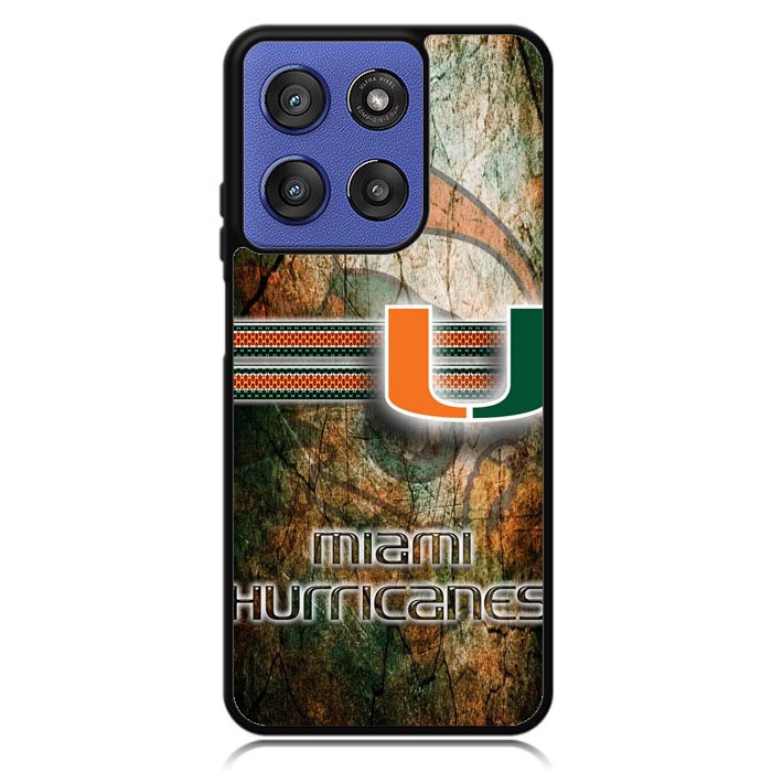 miami hurricanes Logo X02184 Motorola Moto G Stylus 5G 2025 Case