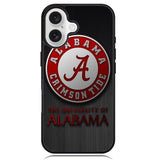University Of Alabama X02177 iPhone 16 Plus Case