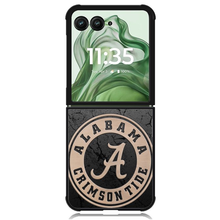 alabama crimson tide icon X02176 Motorola Moto Razr+ Plus 2024/2025 Case, Motorola Razr 50 Ultra/50s Ultra Case