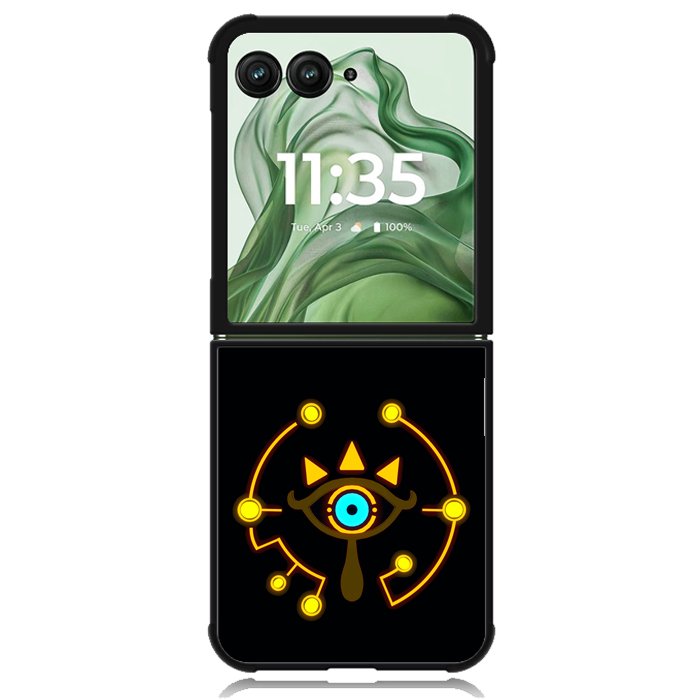 legend of zelda sheikah slate X02170 Motorola Moto Razr+ Plus 2024/2025 Case, Motorola Razr 50 Ultra/50s Ultra Case