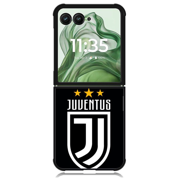 Juventus fc new Logo X02169 Motorola Moto Razr+ Plus 2024/2025 Case, Motorola Razr 50 Ultra/50s Ultra Case