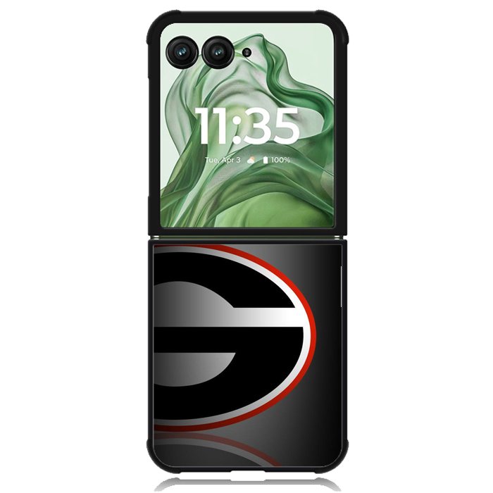 uga georgia bulldogs X02154 Motorola Moto Razr+ Plus 2024/2025 Case, Motorola Razr 50 Ultra/50s Ultra Case