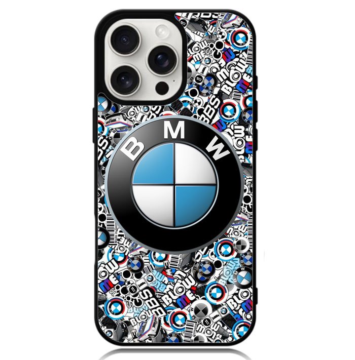bmw sticker bomb X02147 iPhone 16 Pro Case