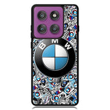 bmw sticker bomb X02147 Motorola Moto Edge 2025 | Moto Edge 60 Fusion | Moto Edge 60 Pro Case