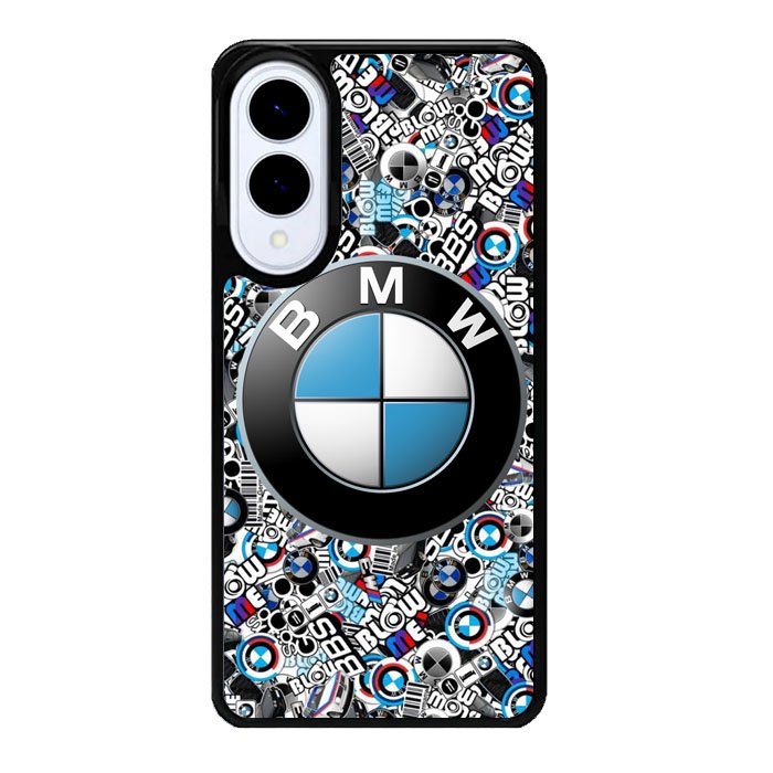 bmw sticker bomb X02147 Samsung Galaxy S25 Edge Case