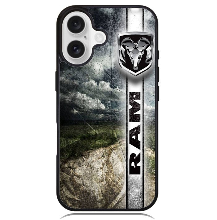 dodge ram camo Logo X02143 iPhone 16 Plus Case