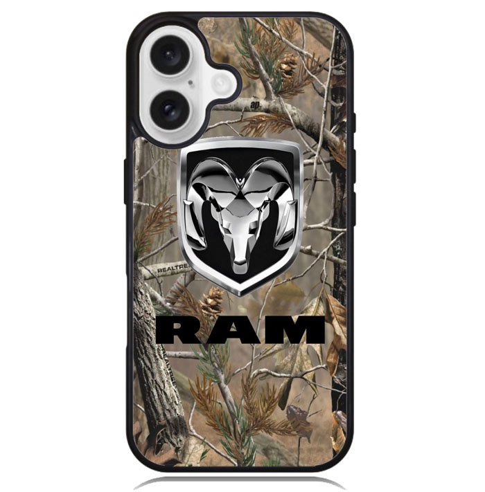 dodge ram camo X02142 iPhone 16 Plus Case