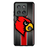 university of louisville cardinal X02134 Motorola Moto Edge 2025 Case